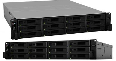 Unidades Synology RackStation RS2421+ y RS2421RP+.