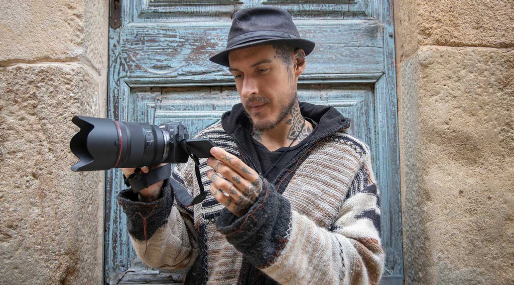 Íñigo Echenique, Bambú para sus seguidores, creador del proyecto All These Humans. Proyecto Canon lanza Content Creators Hub.