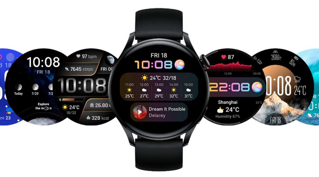Esferas para el Huawei Watch 3.
