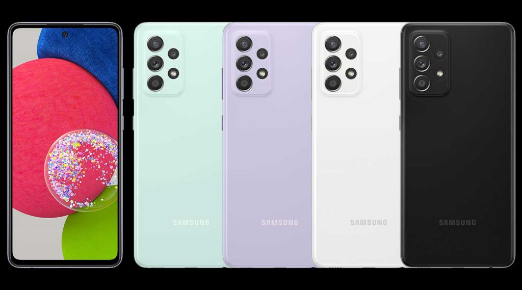 Set de colores para el Galaxy A52s 5G