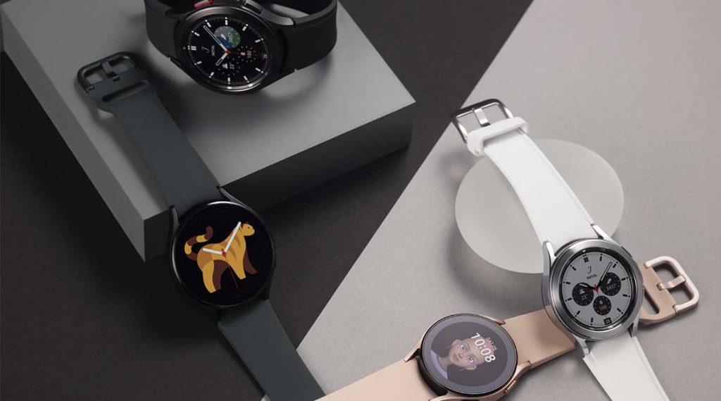 Relojes inteligentes Galaxy Watch4 y Classic
