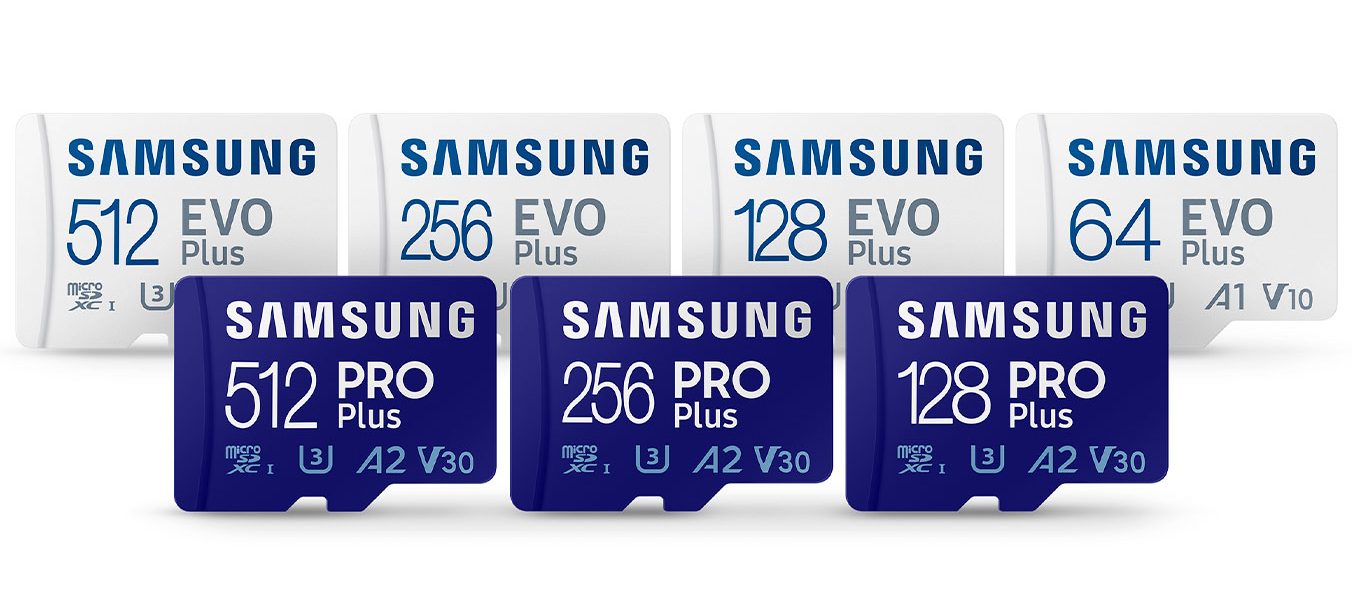 Tarjetas microSD Pro Plus Y EVO Plus