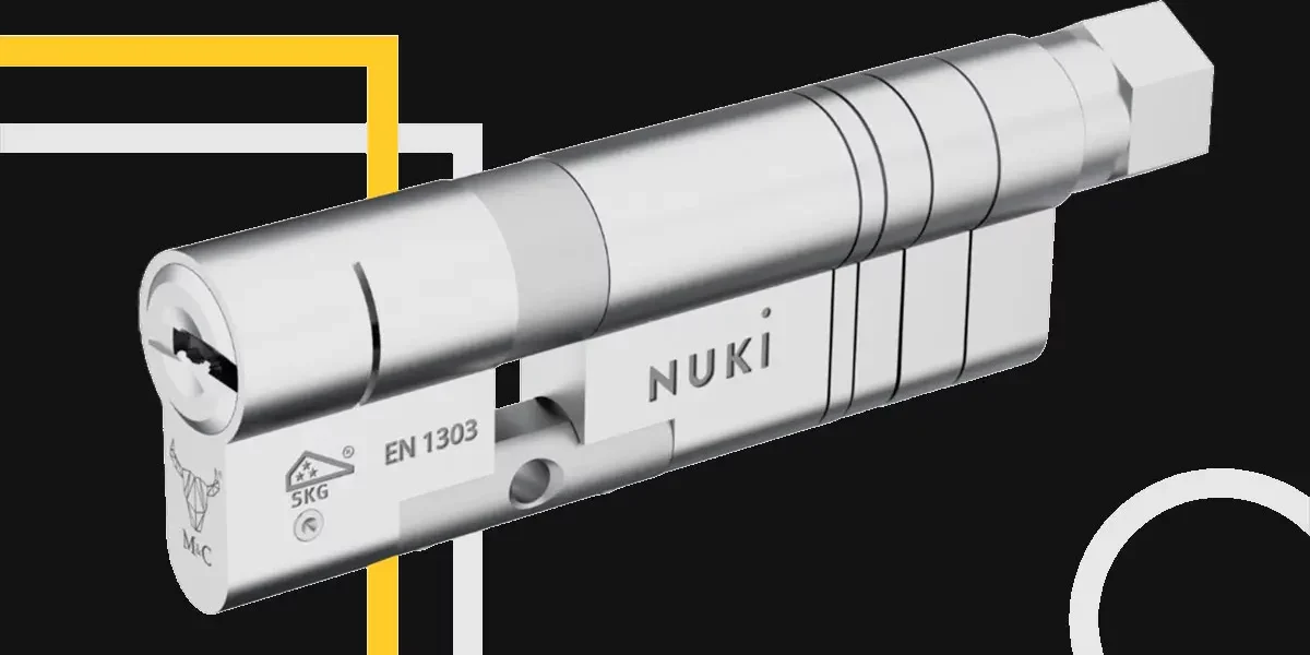 Cilindro universal Nuki para puertas inteligentes