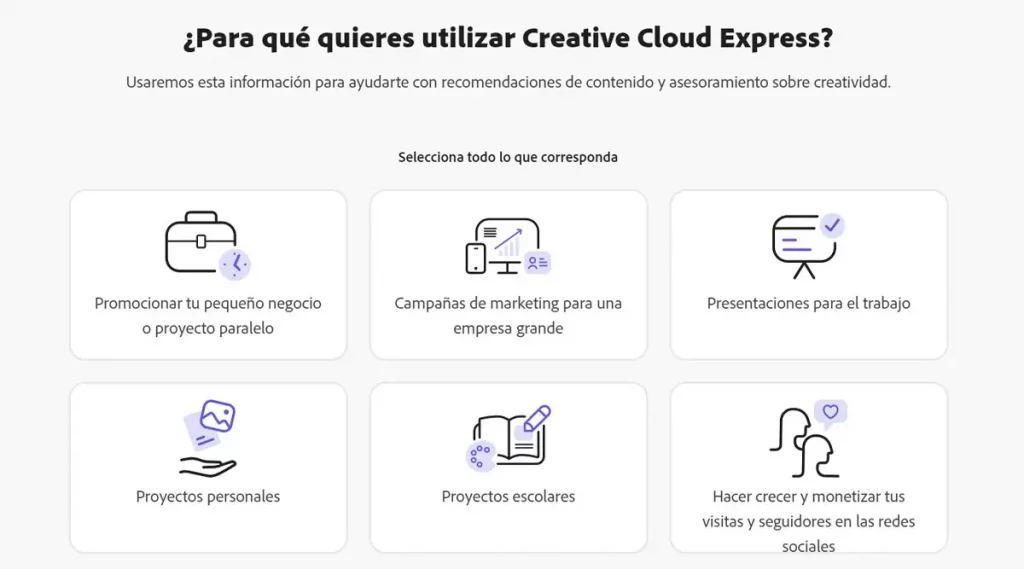 Nuevas funciones de PDF en Adobe Creative Cloud Express