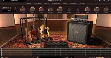 Modo Bass 2 instrumento virtual de IK Multimedia