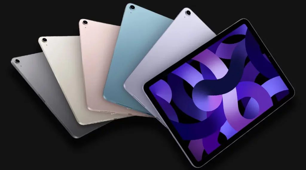 Colores del nuevo iPad Air
