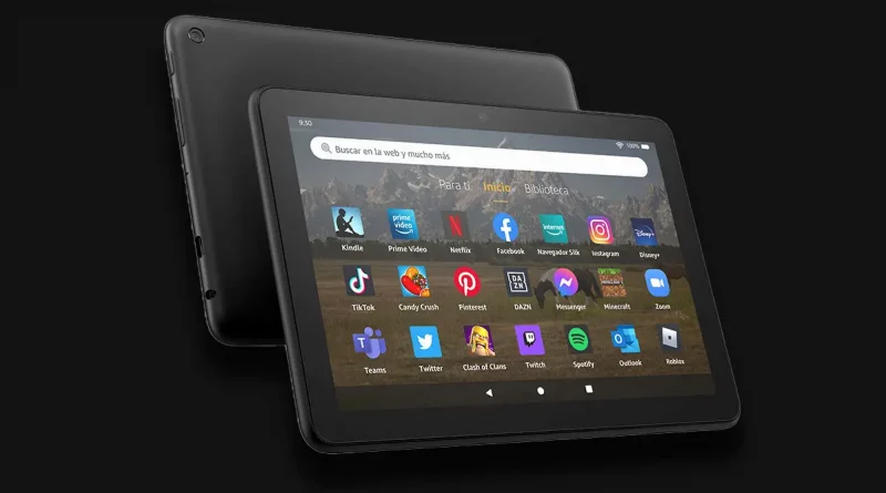 Tableta Fire HD 8 de Amazon